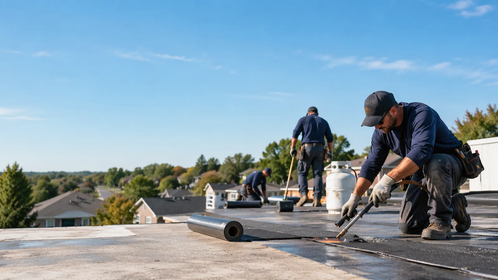 Flat Roof Leak Repair providers in Salvisa, KY